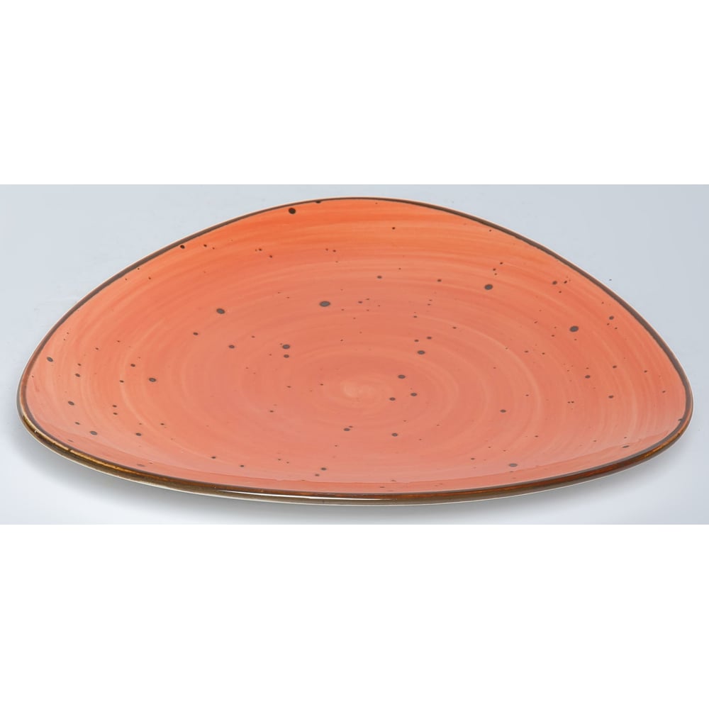 Мелкая тарелка Samold, цвет оранжевый/белый 206-55017 - фото 1