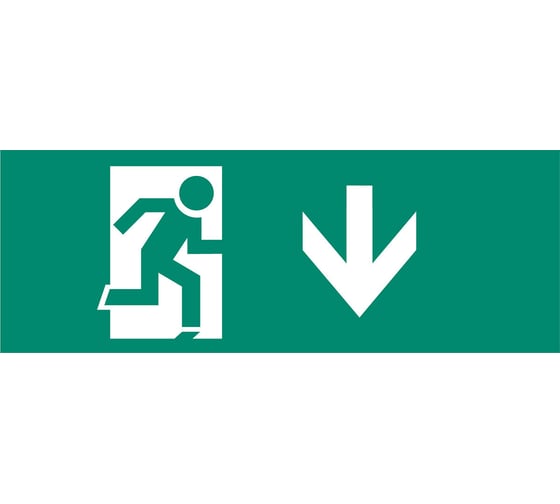 Изображение товара Наклейка ФАZА S1 для аварийного светильника ДСА-503 328х119 "Указатель двери эвакуационного выхода" 5035133