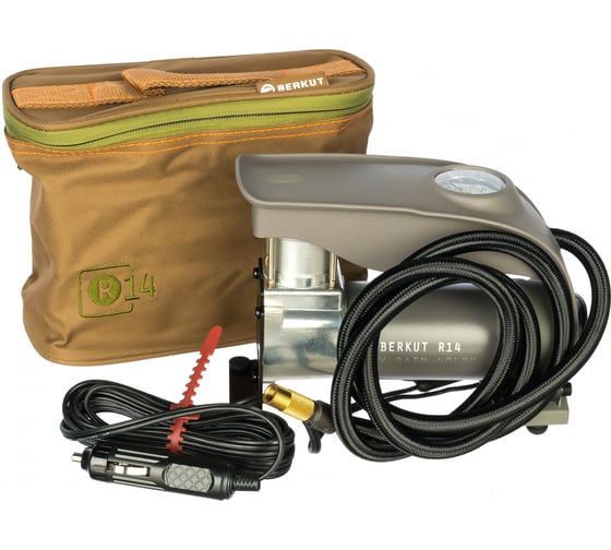 Изображение товара Автомобильный портативный компрессор BERKUT R14