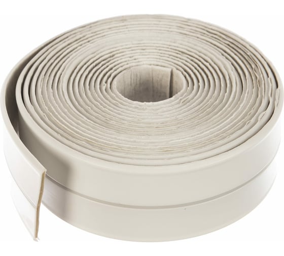 Изображение товара Самоклеящаяся бордюрная лента ROEGEN белая, 10x10 мм, 3.35 м RBTW10-335