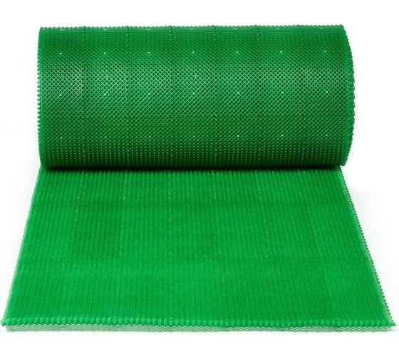 Изображение товара Входной грязезащитный коврик ООО Комус Травка из ПЭ 100x1200 см, зеленый 1123166