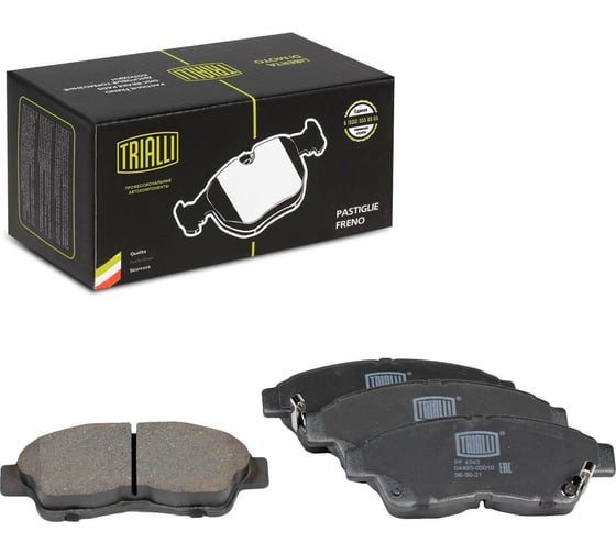 Изображение товара Колодки тормозные дисковые передние для автомобилей Toyota Corolla /Corolla /RAV 4 TRIALLI PF 4343