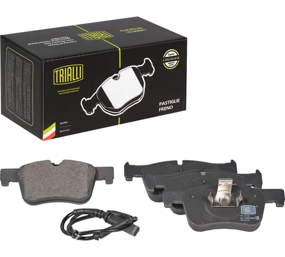 Изображение товара Колодки тормозные для автомобилей BMW 1 / 3 дисковые передние для тормозной системы Ate TRIALLI PF 4140