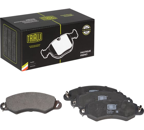 Изображение товара Колодки тормозные для автомобилей LDV Maxus дисковые передние TRIALLI PF 1301