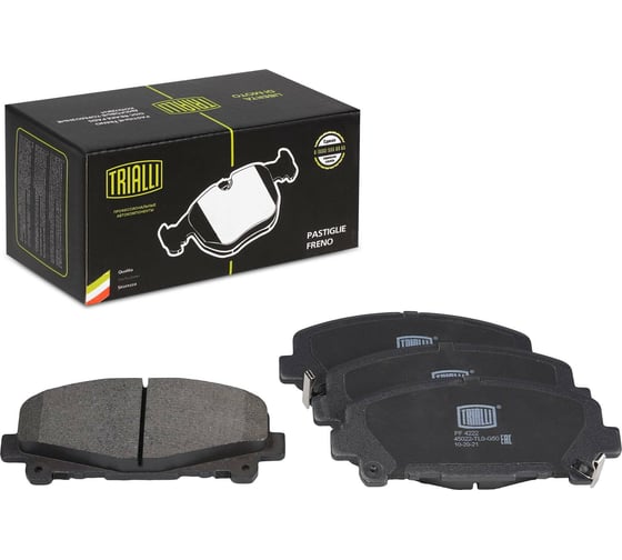 Изображение товара Колодки тормозные дисковые передние для а/м Honda Accord TRIALLI PF 4222