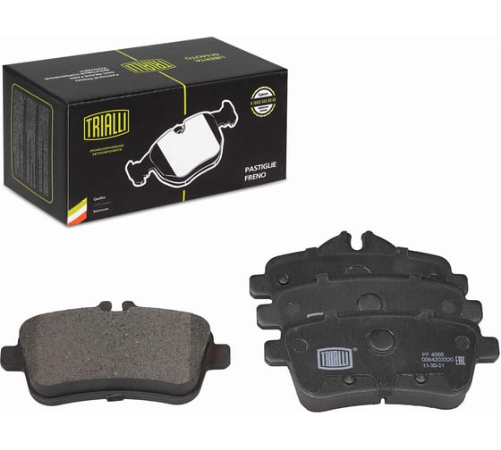 Изображение товара Колодки тормозные для автомобилей Mercedes ML / GLS дисковые задние TRIALLI PF 4068
