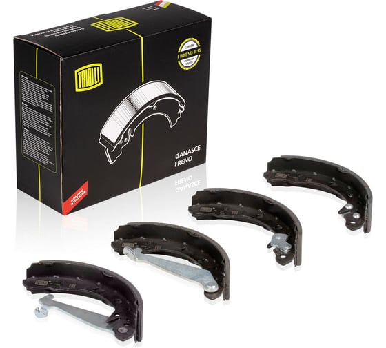 Изображение товара Колодки тормозные для автомобилей Skoda Rapid / Fabia барабанные 200x40 TRIALLI GF 1863