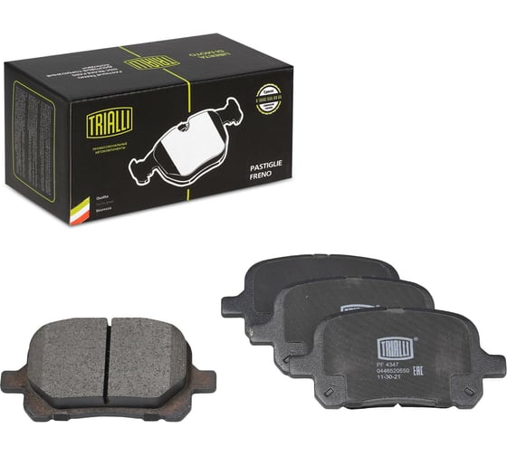 Изображение товара Колодки тормозные для автомобилей Toyota Camry дисковые передние TRIALLI PF 4347