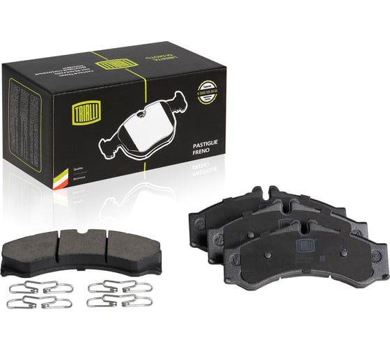 Изображение товара Колодки тормозные для автомобилей Mercedes Sprinter Classic дисковые передние для тормозной системы Perrot TRIALLI PF 1503