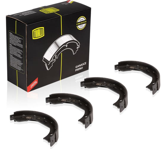 Изображение товара Колодки тормозные барабанные для автомобилей VW Transporter T5 стояночного тормоза 185x30 TRIALLI GF 1862