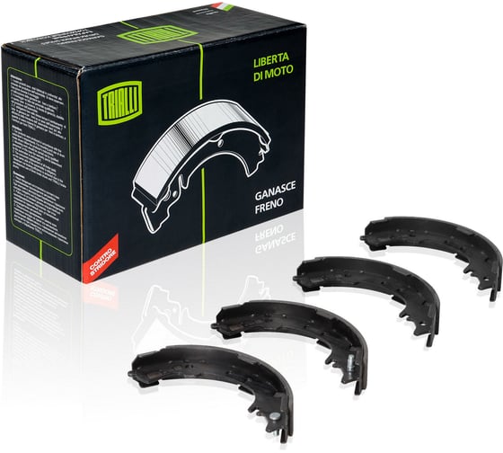 Изображение товара Колодки тормозные для автомобилей Toyota Ipsum / Gaia барабанные 228x42 для тормозной системы Sumitomo TRIALLI GF 1912