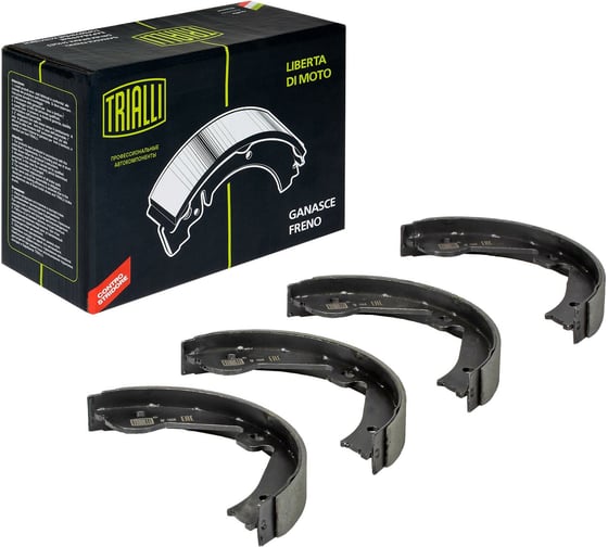Изображение товара Колодки тормозные барабанные задние для автомобилей VW Touareg стояночного тормоза 210x30 TRIALLI GF 1868