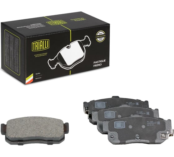 Изображение товара Колодки тормозные дисковые задние для автомобилей Nissan Almera N16 TRIALLI PF 1406