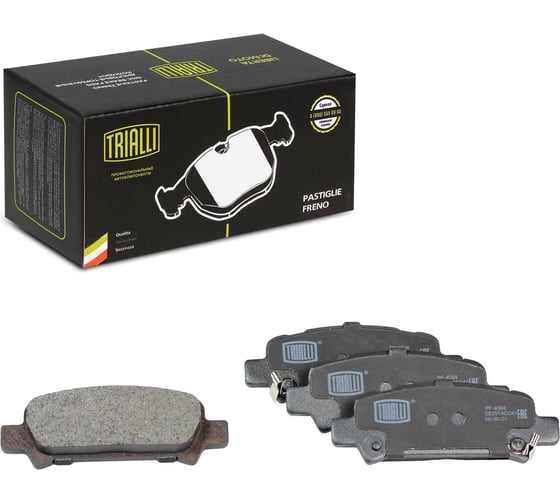 Изображение товара Колодки тормозные для автомобилей Subaru Forester / Legacy / Outback дисковые задние TRIALLI PF 4094