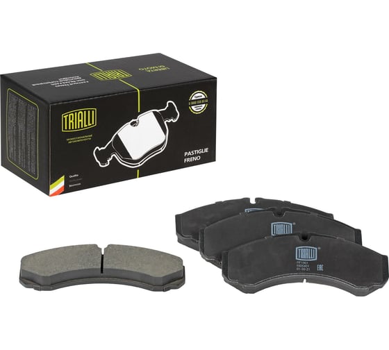 Изображение товара Колодки тормозные для автомобилей Iveco Daily дисковые передние TRIALLI PF 1601