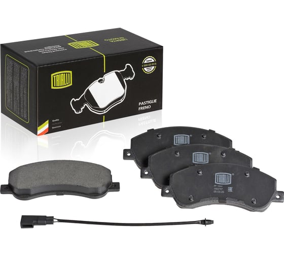 Изображение товара Колодки тормозные для автомобилей Ford Transit дисковые передние TRIALLI PF 1044