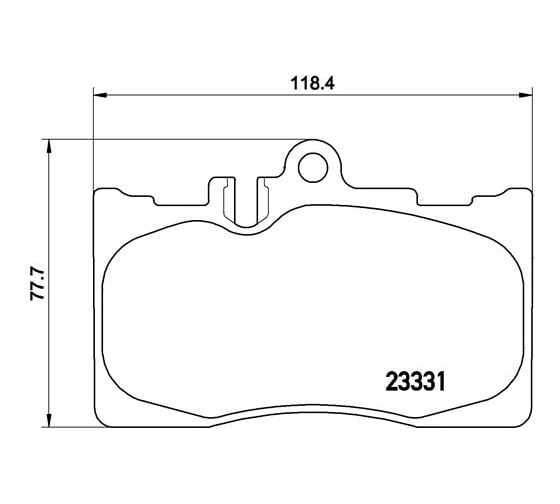 Изображение товара Колодки тормозные дисковые передние для автомобилей Lexus LS430 TRIALLI PF 4356