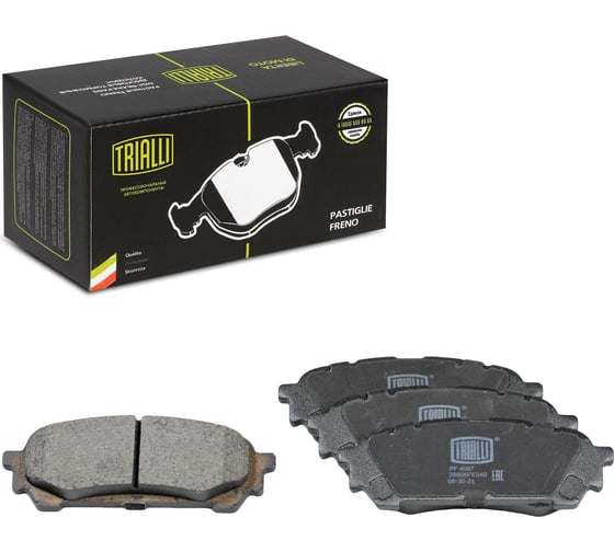 Изображение товара Колодки тормозные дисковые задние для автомобилей Subaru Impreza TRIALLI PF 4097