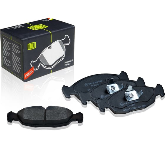 Изображение товара Колодки тормозные для автомобилей Daewoo Nexia / Chevrolet Lanos дисковые передние 13'' TRIALLI PF 051201