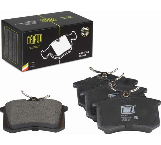 Изображение товара Колодки тормозные для автомобилей Audi A4 дисковые задние TRIALLI PF 4121