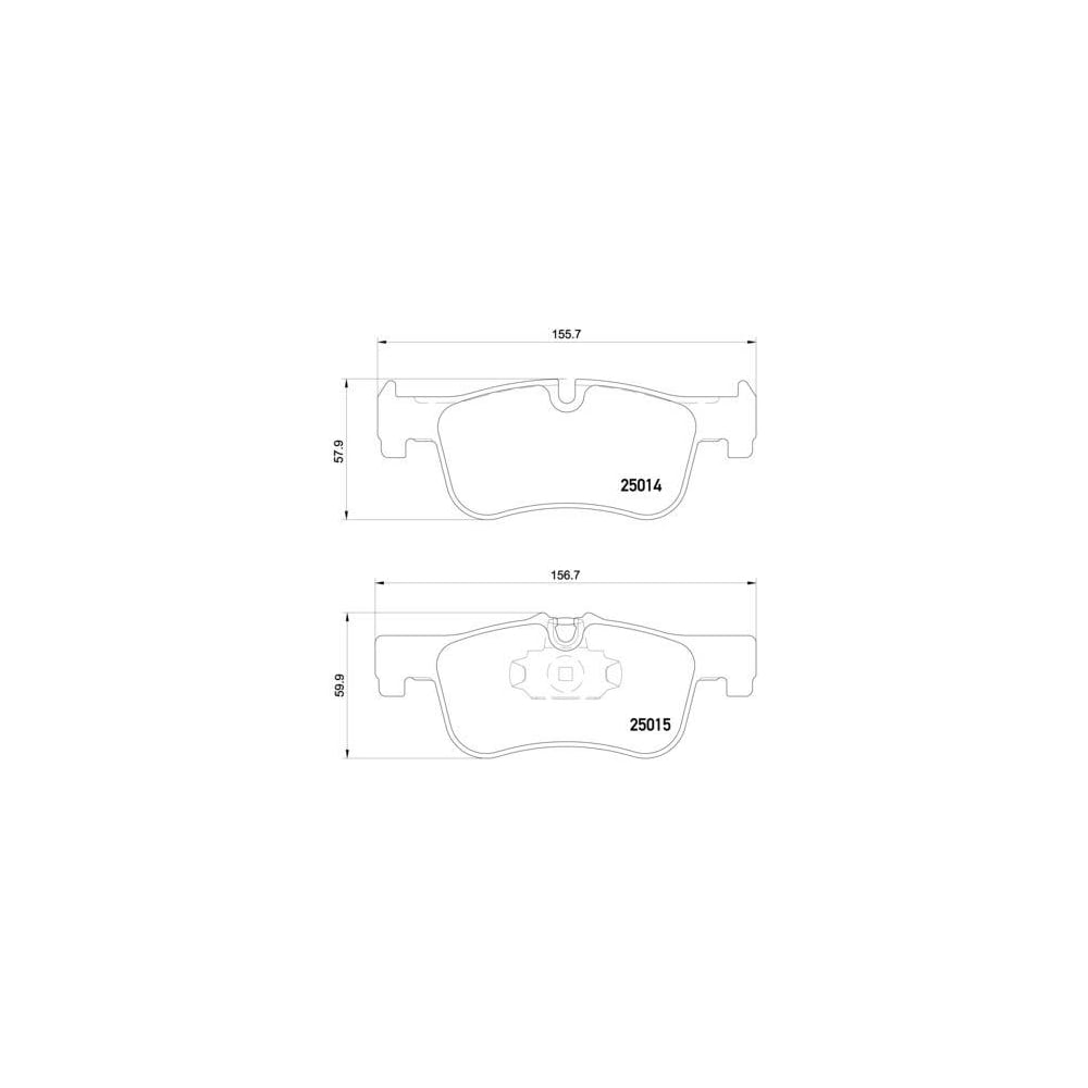 Колодки тормозные дисковые передние для автомобилей BMW 1 т/с Ate TRIALLI PF 4046