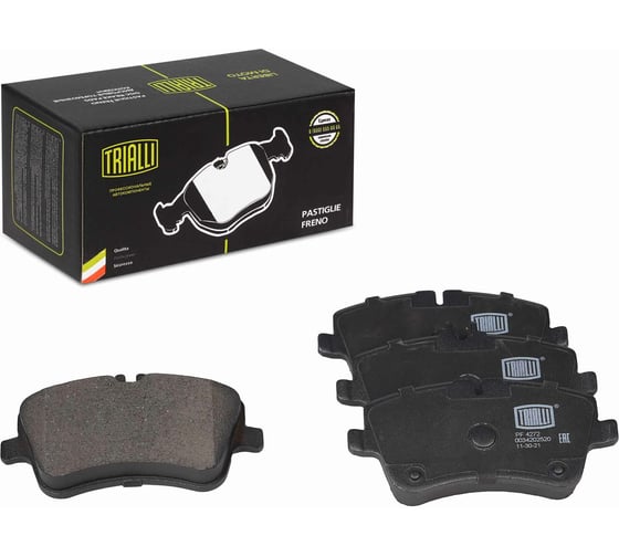 Изображение товара Колодки тормозные для автомобилей Mercedes C дисковые передние 131x20 для тормозной системы TRW TRIALLI PF 4272