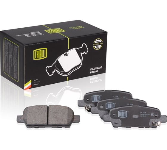 Изображение товара Колодки тормозные дисковые задние для автомобилей Nissan Qashqai /X-trail TRIALLI PF 1404