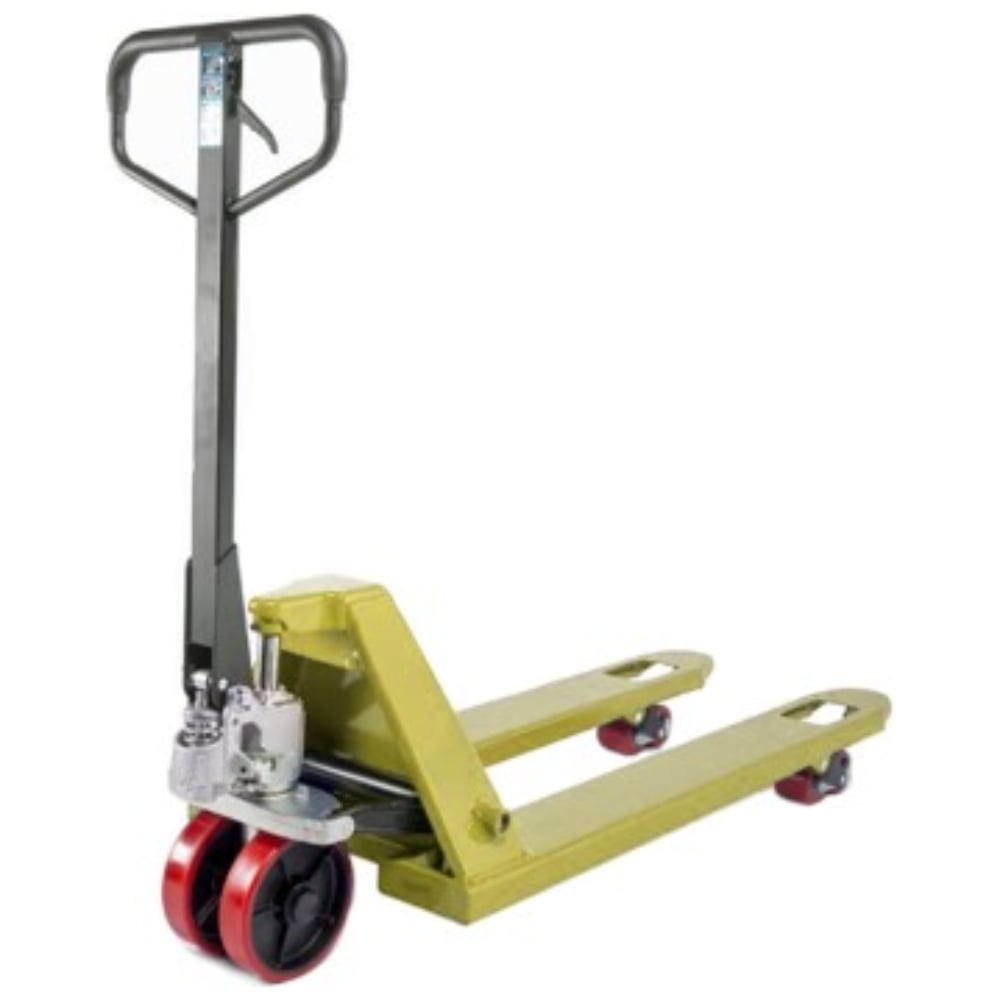 Изображение товара Гидравлическая тележка TOR AC(J) 2500 кг, 1150 мм, полиуретановые колеса 1020600