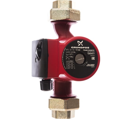 Изображение товара Циркуляционный насос Grundfos UPS 32-40 96281389