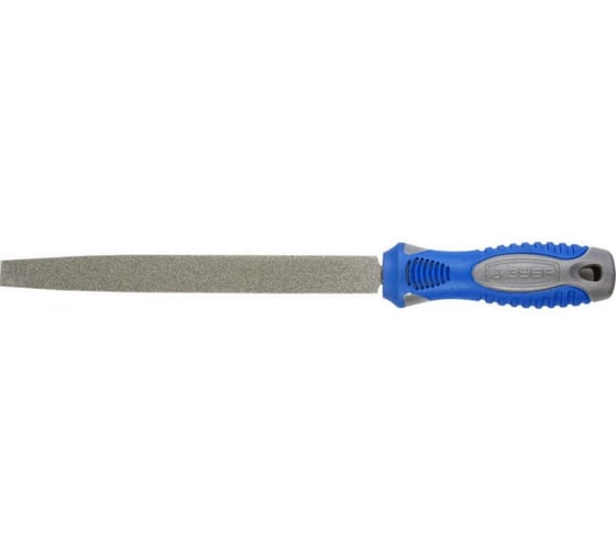 Изображение товара Напильник Зубр плоский, P 120, 200мм 33390-200-120