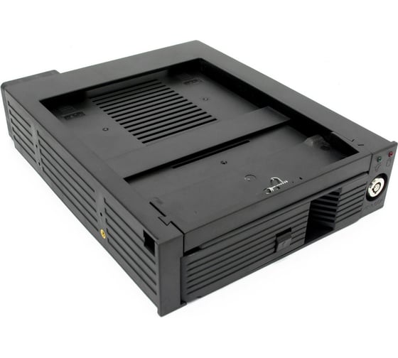 Изображение товара Mobile rack салазки AgeStar 3,5" SATA I/II/III, пластик, черный, SMRP (BLACK)