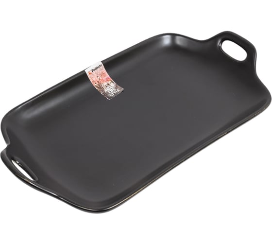 Изображение товара Керамическое прямоугольное блюдо PERFECTO LINEA Asian 290x170x45 мм черный 17-102901