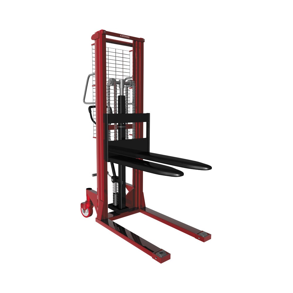 Гидравлический штабелер с платформой СОРОКИН 9.55