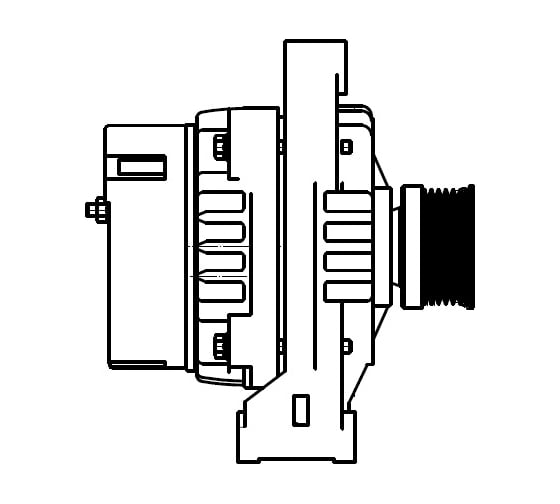 Изображение товара Генератор для автомобилей Лада 2110-2115 и модификации 120A StartVOLT LG 0111