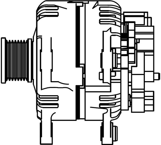 Изображение товара Генератор для автомобилей VAG Transporter T5 /Touareg 2.5TDi 150A StartVOLT LG 1831