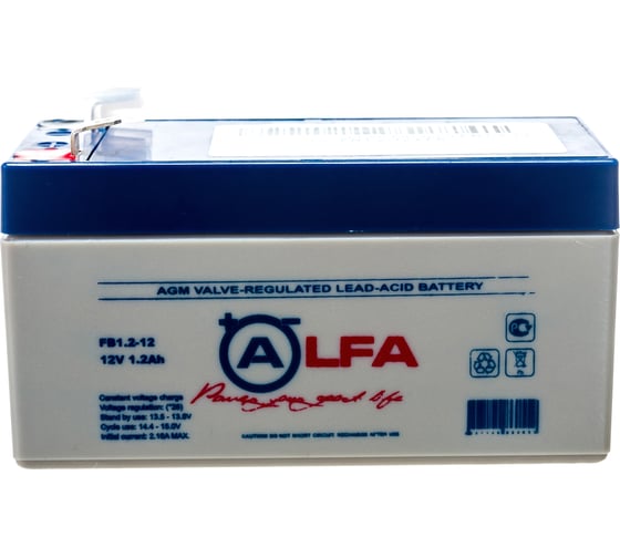 Изображение товара Аккумуляторная батарея LFA FB1.2-12 12В, 1.2 Ач УТ-00001350