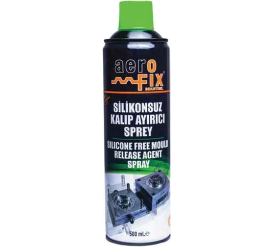 Изображение товара Разделительная смазка без силикона AEROFIX разделительный состав для пресс-форм, термопластов и термореактивных пластмасс, 500 мл 2915704000