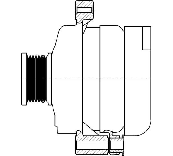 Изображение товара Генератор для автомобилей Toyota Land Cruiser Prado J150 3.0D 130A StartVOLT LG 1916D