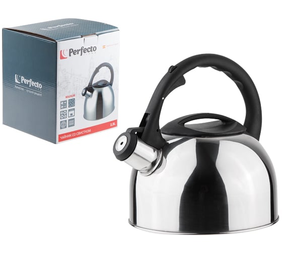 Изображение товара Чайник PERFECTO LINEA Holiday со свистком 2.5 л 52-025018