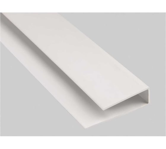 Изображение товара Финишный - стартовый ПВХ профиль для панели AGIS 3 м, 8 мм, 10 шт. 20.01.03.08.300