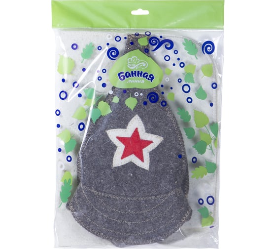 Изображение товара Набор 3-х предметный Банная линия Буденовка 11-366