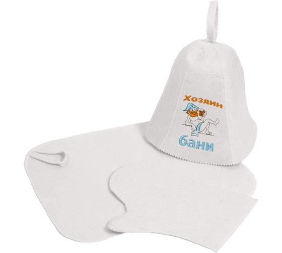 Изображение товара Набор 3-х предметный Банная линия "Хозяин бани" 11-367