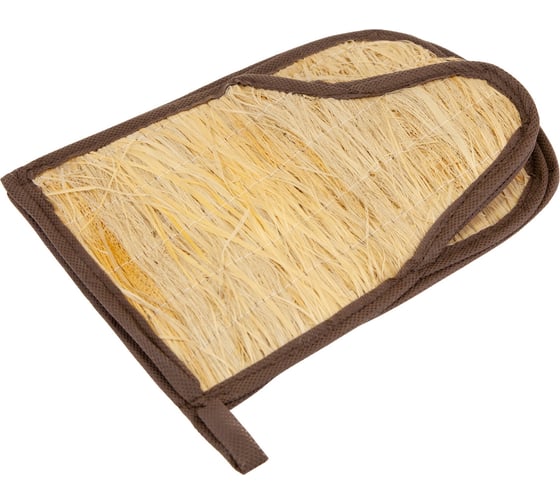 Изображение товара Рукавица из лыка Банная линия 27x20 см 11-240