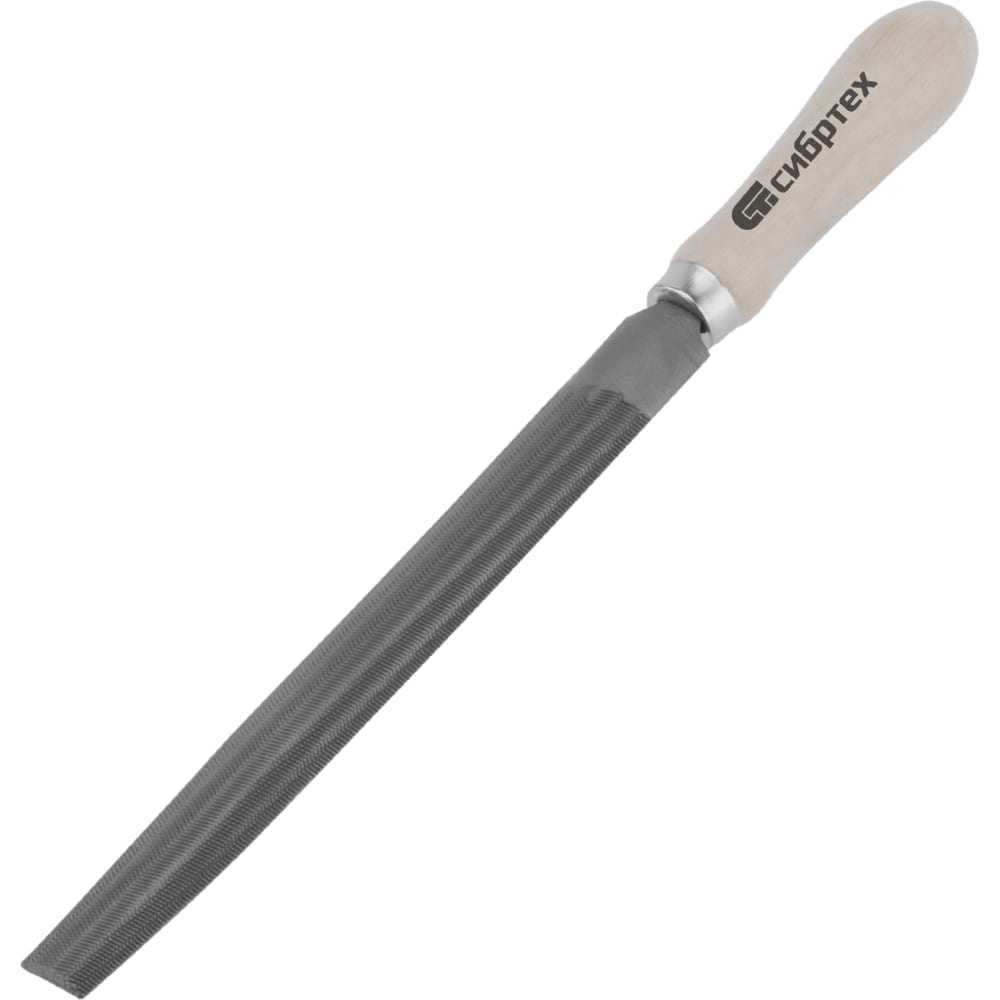 Полукруглый напильник СИБРТЕХ напильник сибртех 16332 300 мм полукруглый деревянная ручка