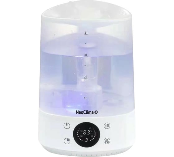 Изображение товара Ультразвуковой увлажнитель воздуха NeoClima объем 4 л, NHL-400E 48720