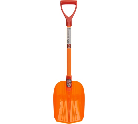 Изображение товара Снеговая лопата из поликарбоната ГАММА-ПЛАСТ ЭТАЛОН AUTO несъемный черенок GPLP004