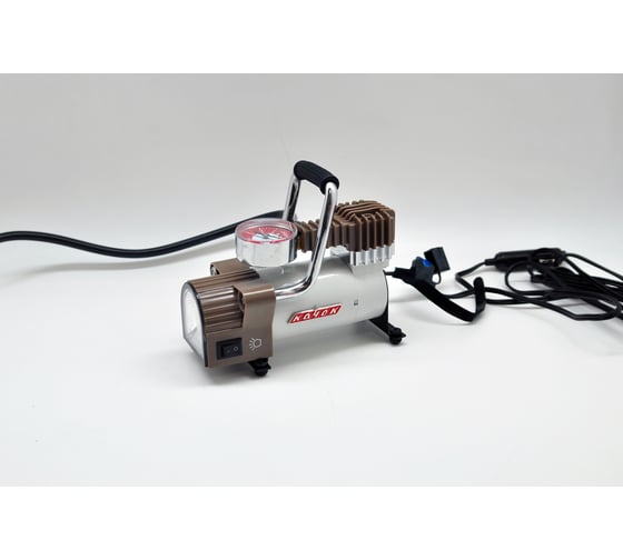 Изображение товара Автомобильный портативный компрессор Качок К50 LED