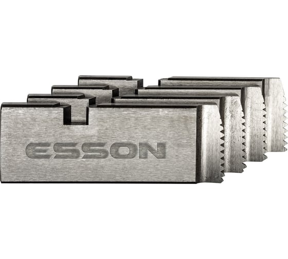 Изображение товара Резьбонарезные ножи BSPT 1/2"-3/4", правая резьба, 4 шт ESSON 22100