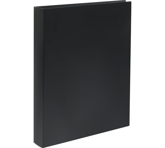 Изображение товара Папка Стамм на 2-х кольцах, 10 шт в комплекте, 40 мм, 500 мкм, черная ММ-32176