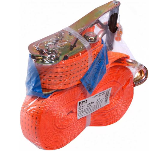 Изображение товара Стяжной ремень с крюком STARTUL 5 т, 10 м PRO-9012